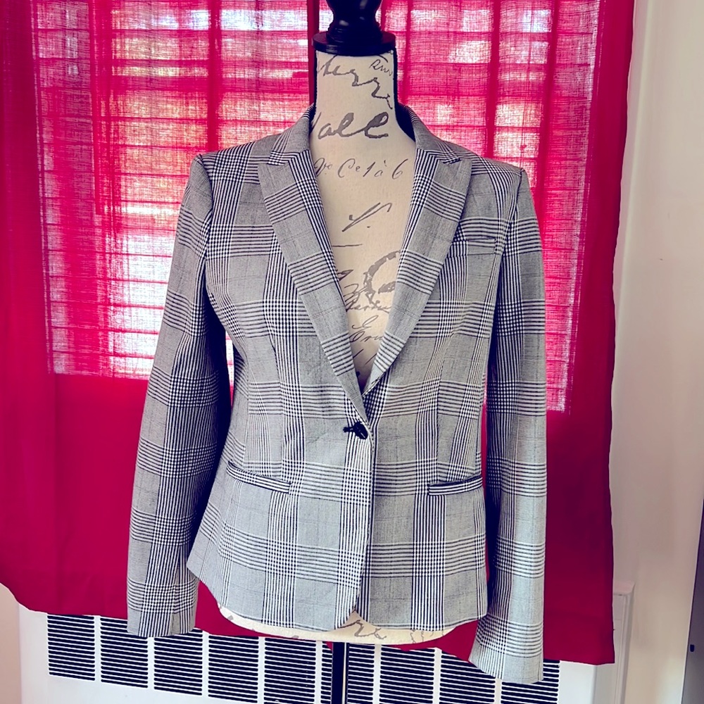 Banana Republc classic fit Plaid Blazer